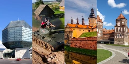 Minsk City Tour - Stalin Line + Nesvizh Palace - Mir Castle